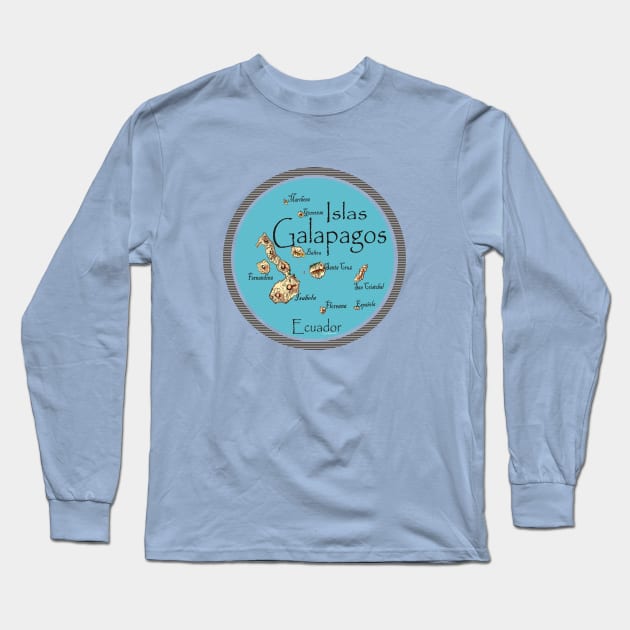 Islas galápagos Long Sleeve T-Shirt by leeloolook
